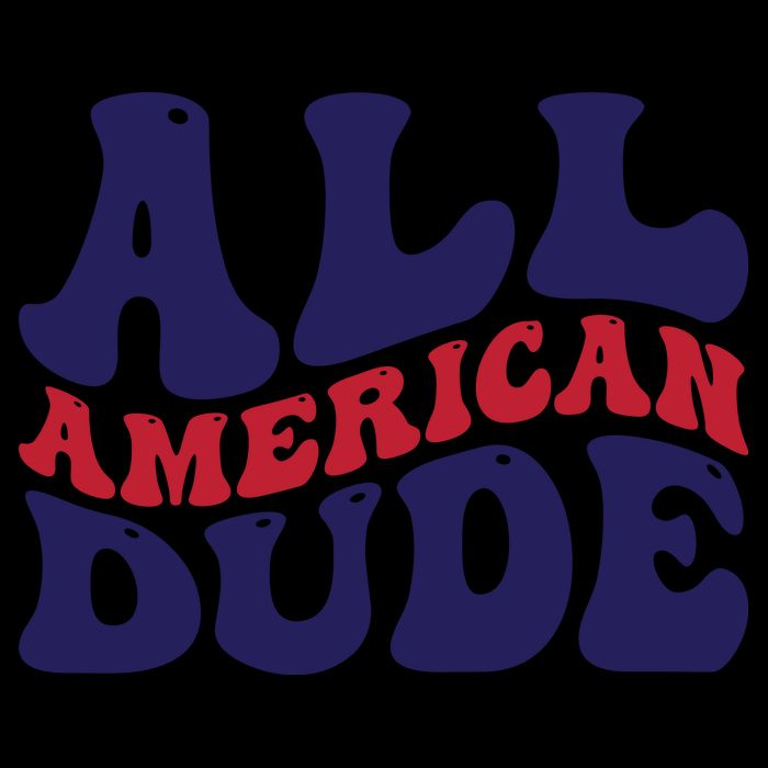 All American Dude For Memorial Day Gift Impact Tech Backpack