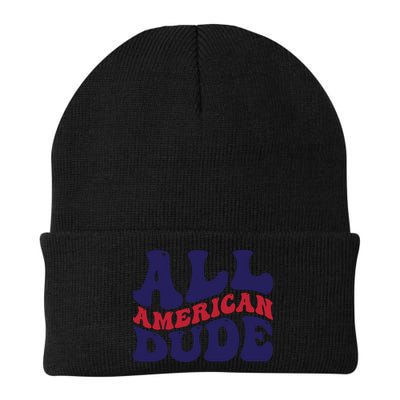 All American Dude For Memorial Day Gift Beanie