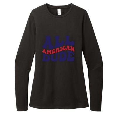 All American Dude For Memorial Day Gift Womens CVC Long Sleeve Shirt