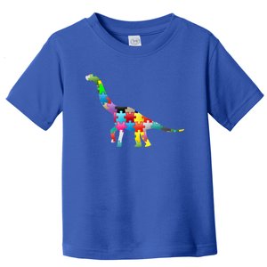 Autism Awareness Day Dinosaur Gift Toddler T-Shirt