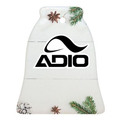 Adio Ceramic Bell Ornament