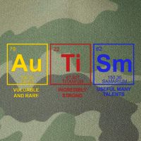 Autism Awareness Elements Periodic Table Legacy Tie Dye Trucker Hat