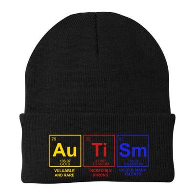 Autism Awareness Elements Periodic Table Beanie