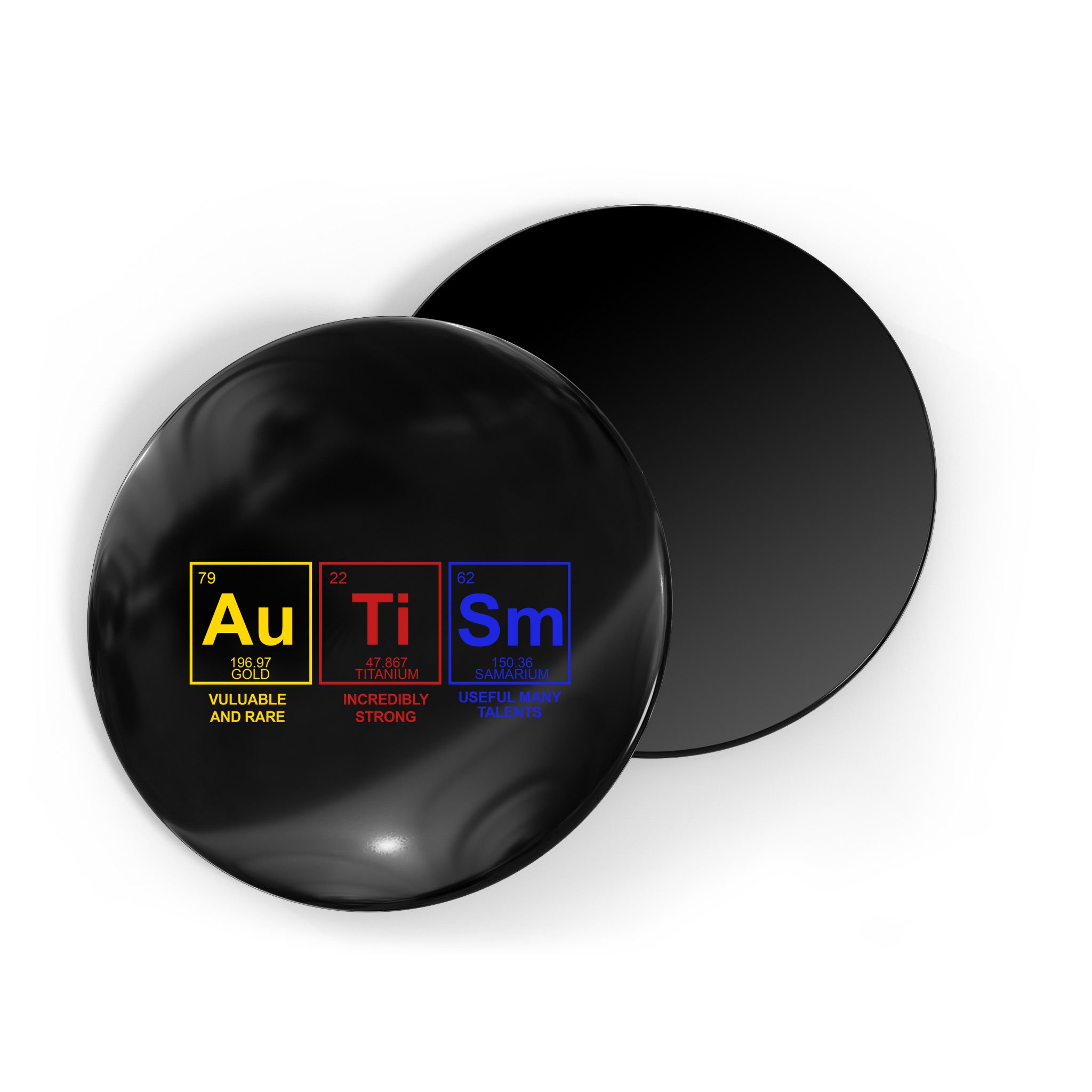 Autism Awareness Elements Periodic Table Magnet