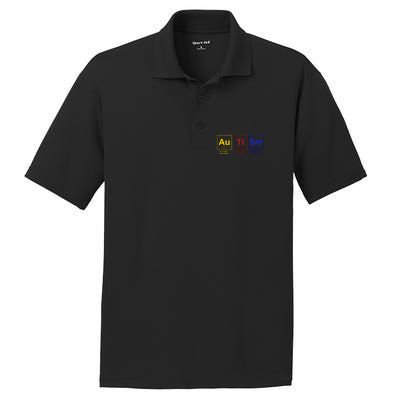 Autism Awareness Elements Periodic Table PosiCharge RacerMesh Polo