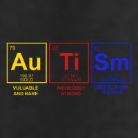 Autism Awareness Elements Periodic Table Golf Towel