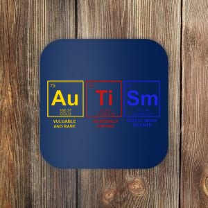 Autism Awareness Elements Periodic Table Coaster