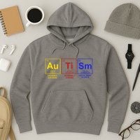 Autism Awareness Elements Periodic Table Hoodie