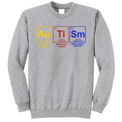 Autism Awareness Elements Periodic Table Sweatshirt