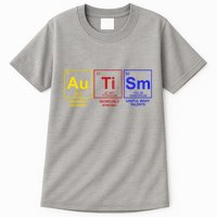 Autism Awareness Elements Periodic Table Tall T-Shirt