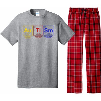 Autism Awareness Elements Periodic Table Pajama Set