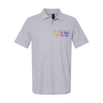 Autism Awareness Elements Periodic Table Softstyle Adult Sport Polo