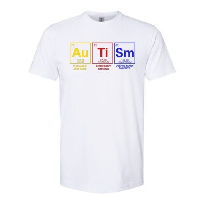 Autism Awareness Elements Periodic Table Softstyle CVC T-Shirt