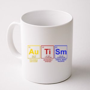 Autism Awareness Elements Periodic Table Coffee Mug