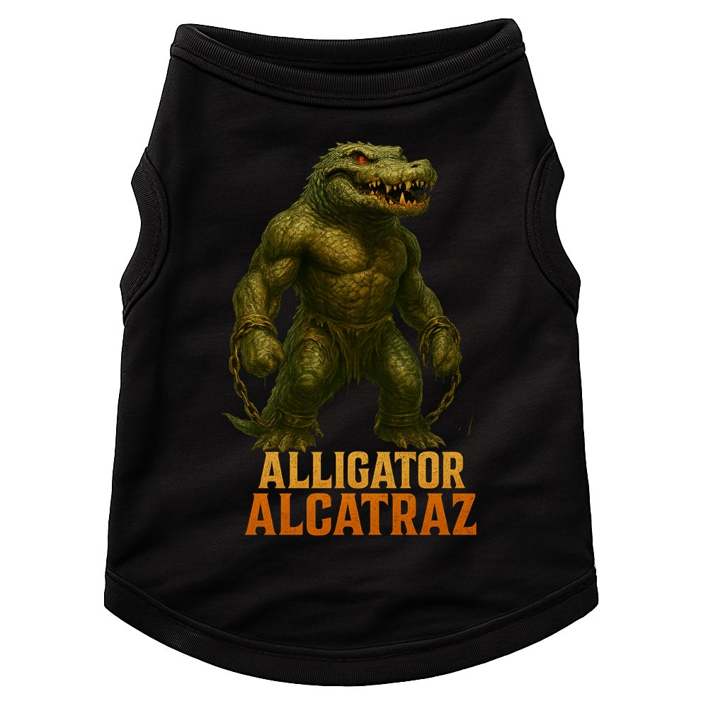 Alligator Alcatraz Epic Doggie Tank