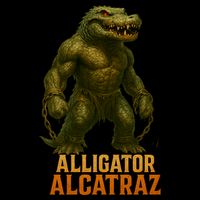Alligator Alcatraz Epic Drawstring Bag