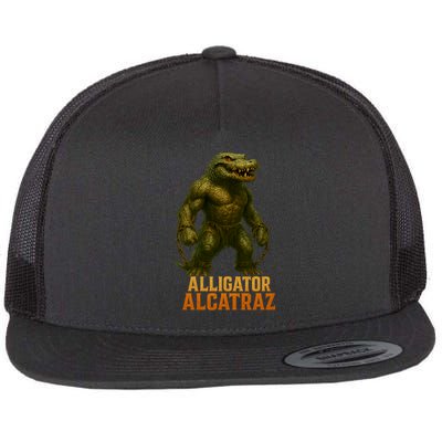 Alligator Alcatraz Epic Flat Bill Trucker Hat