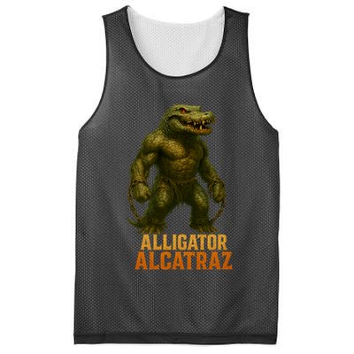 Alligator Alcatraz Epic Mesh Reversible Basketball Jersey Tank