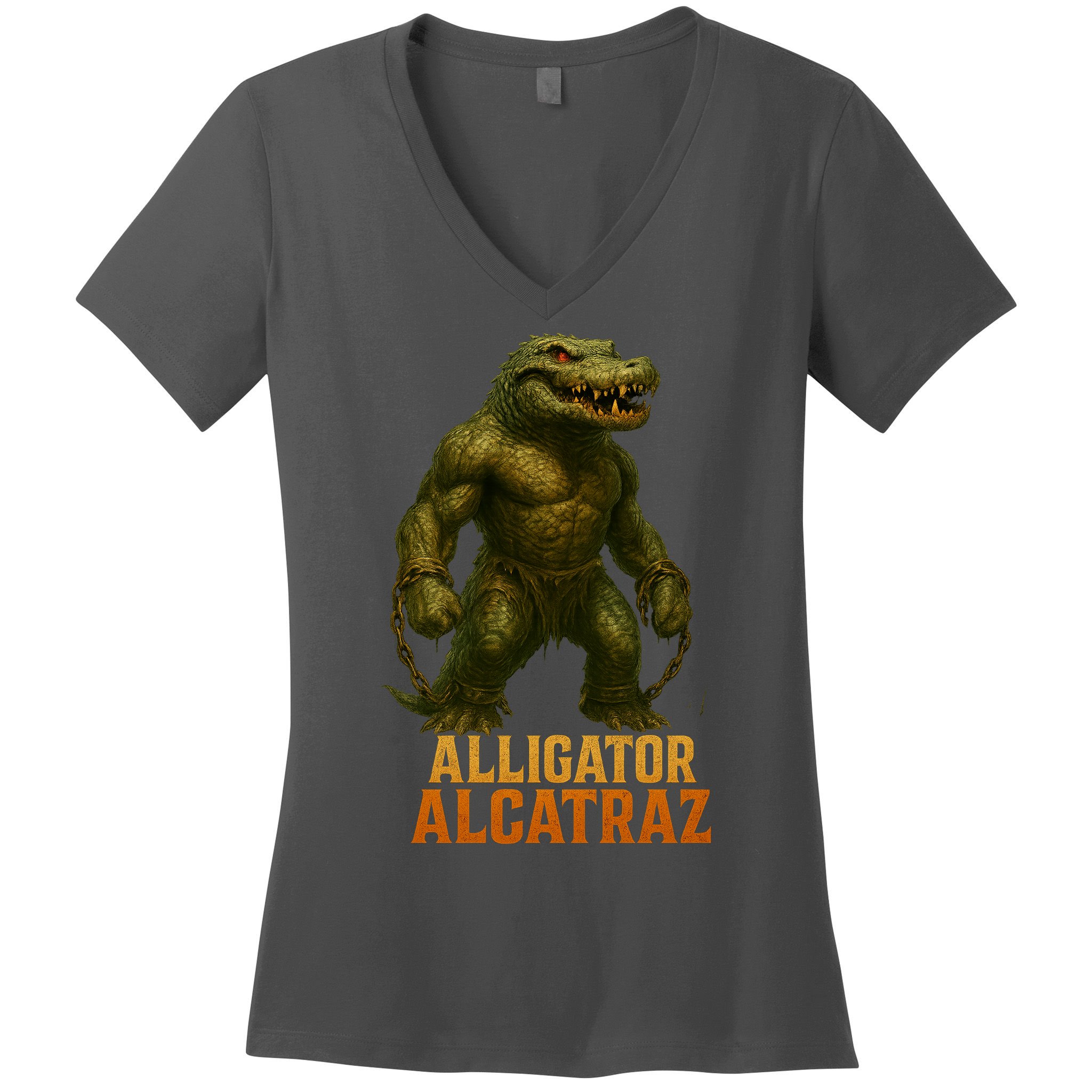 Alligator Alcatraz Epic Women's V-Neck T-Shirt
