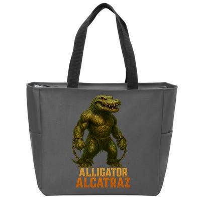 Alligator Alcatraz Epic Zip Tote Bag