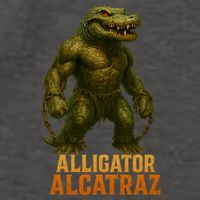 Alligator Alcatraz Epic Vector Backpack