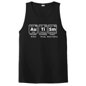 Autism Awareness Elets Periodic Table Asd Gift PosiCharge Competitor Tank