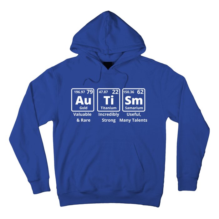 Autism Awareness Elets Periodic Table Asd Gift Hoodie