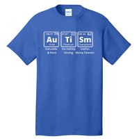 Autism Awareness Elets Periodic Table Asd Gift Tall T-Shirt