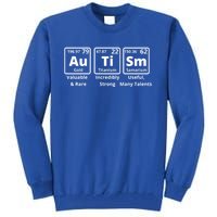 Autism Awareness Elets Periodic Table Asd Gift Tall Sweatshirt