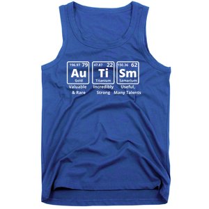 Autism Awareness Elets Periodic Table Asd Gift Tank Top