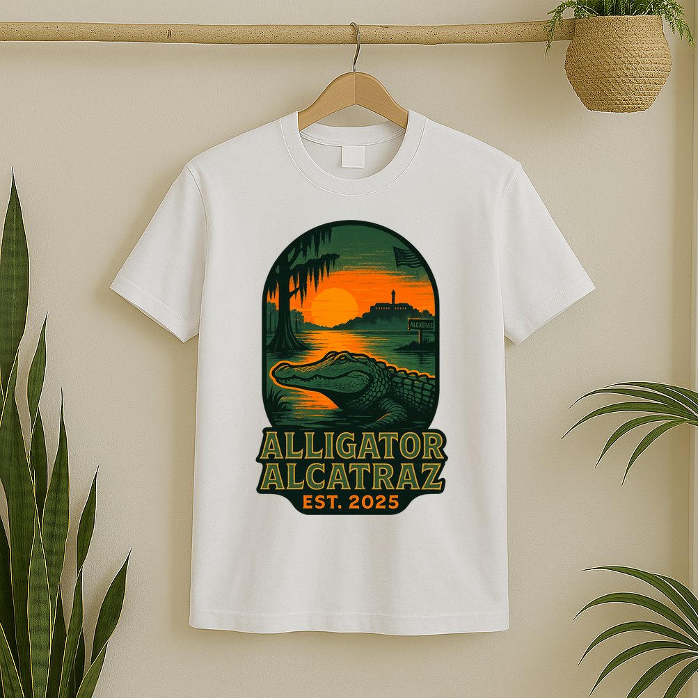 Alligator Alcatraz Est 2025 T-Shirt