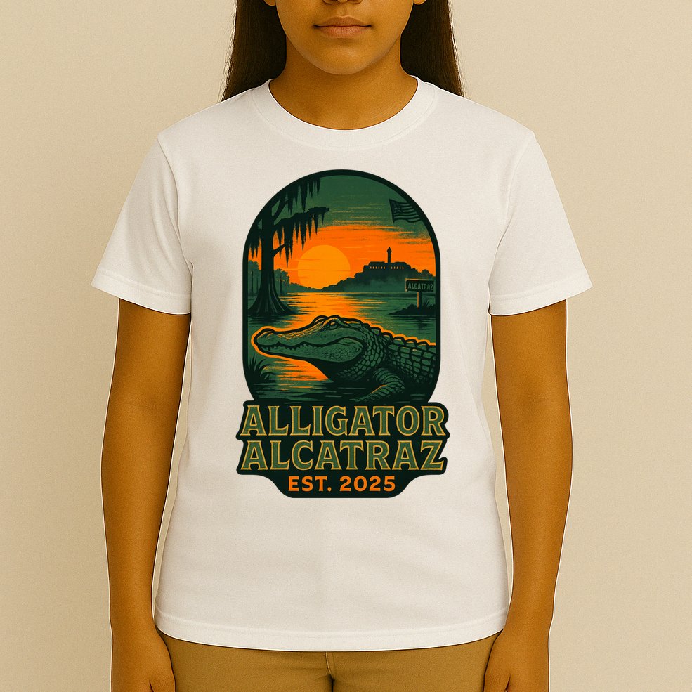 Alligator Alcatraz Est 2025 T-Shirt