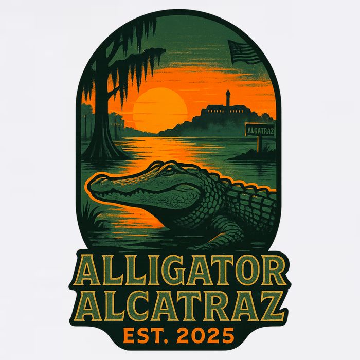 Alligator Alcatraz Est 2025 T-Shirt