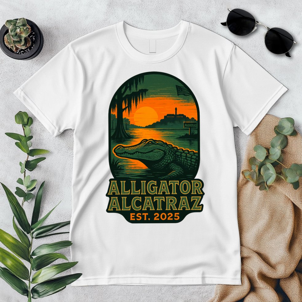 Alligator Alcatraz Est 2025 Premium T-Shirt