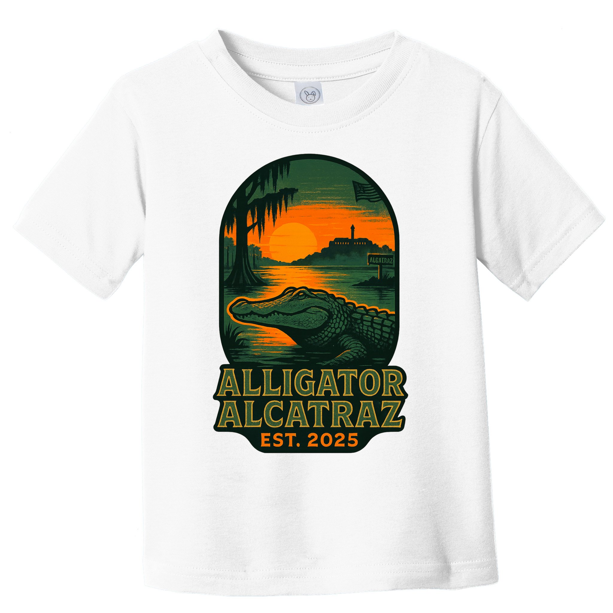 Alligator Alcatraz Est 2025 Toddler T-Shirt