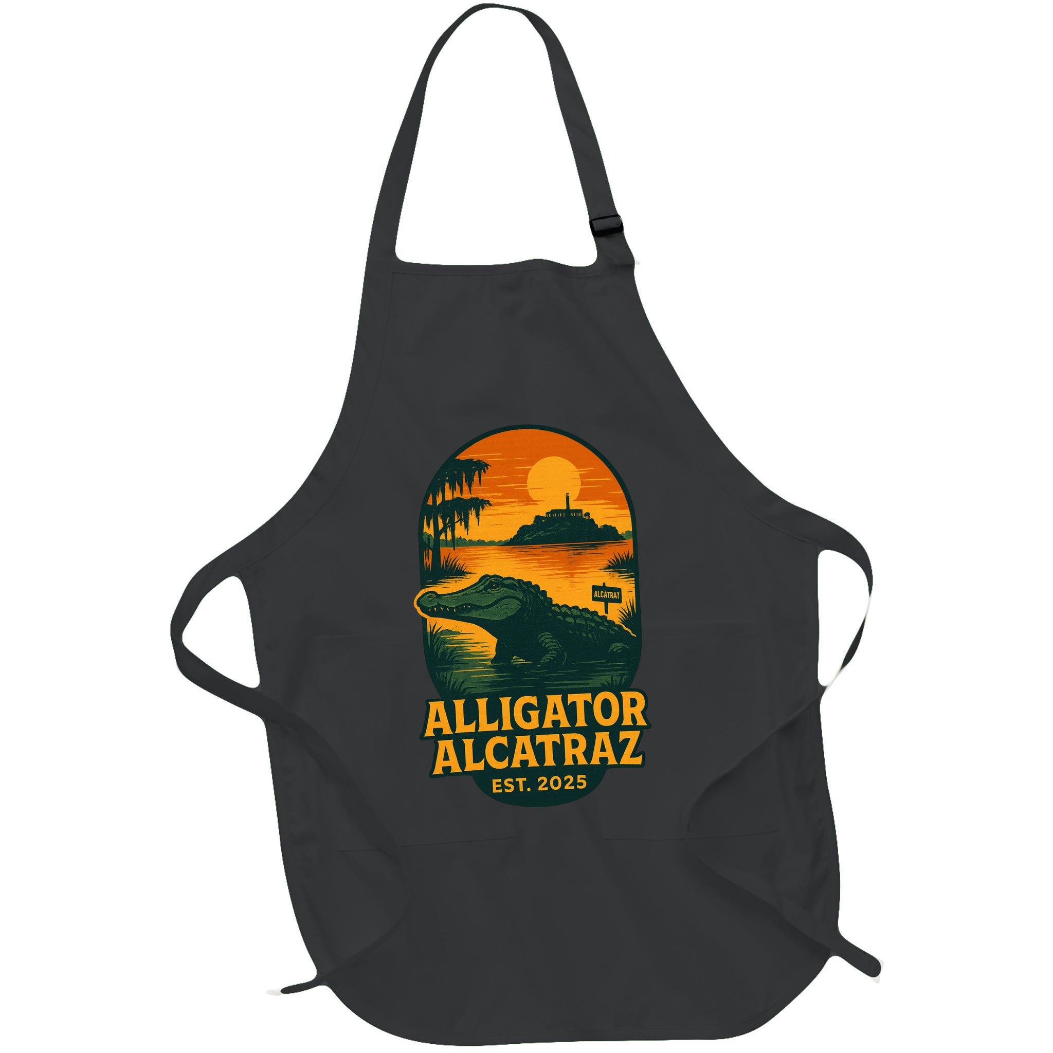 Alligator Alcatraz Established 2025 Gator Swamp Apron