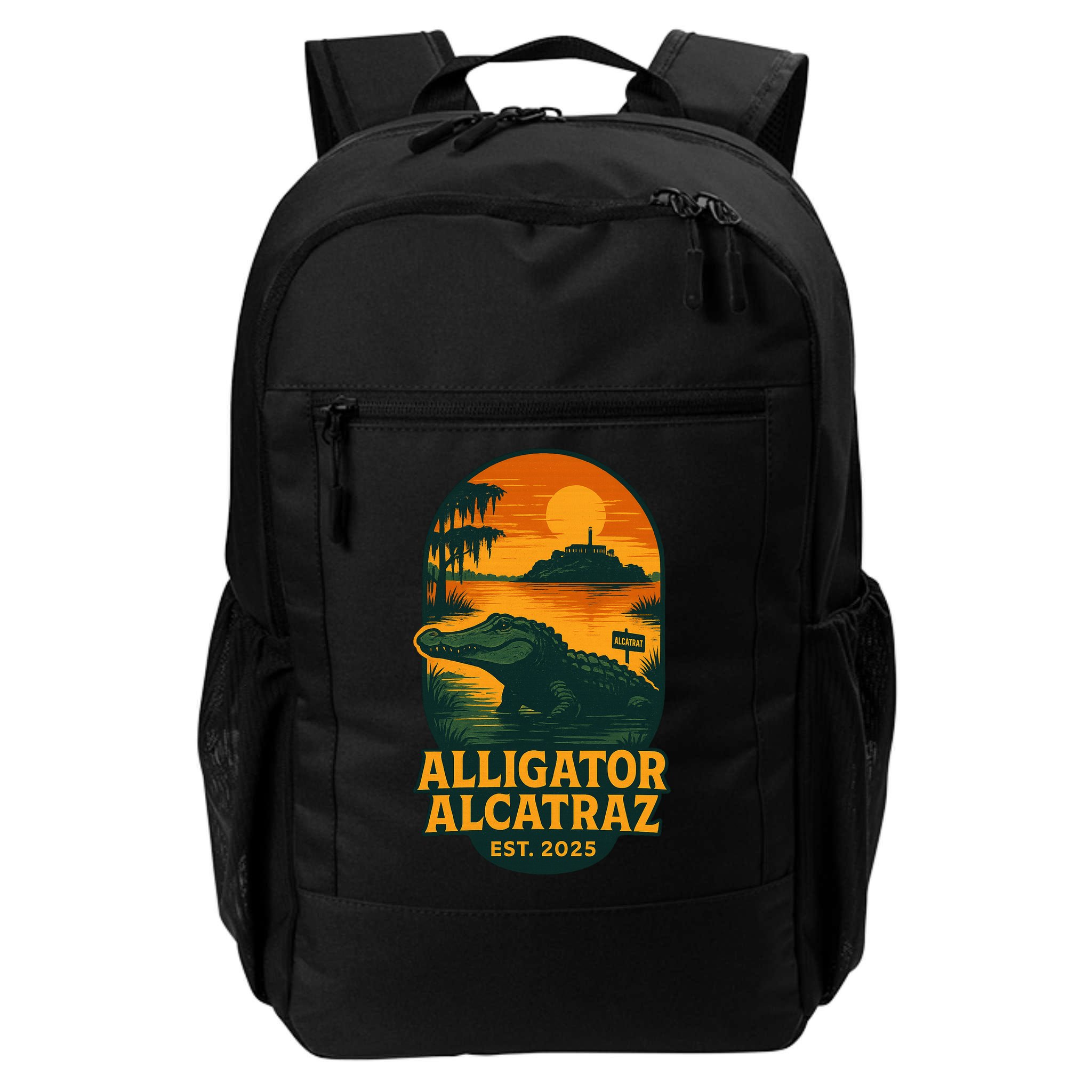 Alligator Alcatraz Established 2025 Gator Swamp Backpack