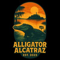 Alligator Alcatraz Established 2025 Gator Swamp Sustainable Bucket Hat
