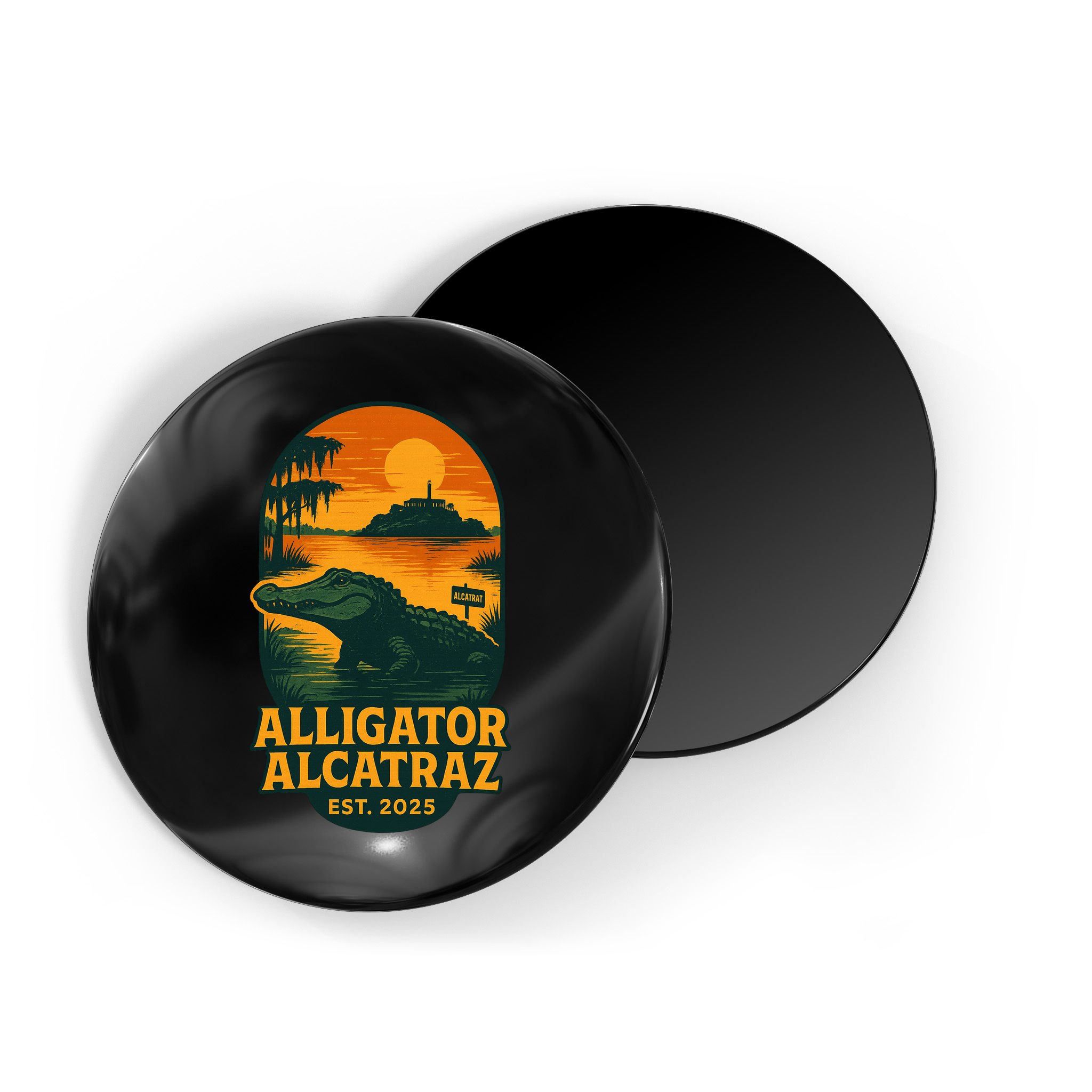 Alligator Alcatraz Established 2025 Gator Swamp Magnet