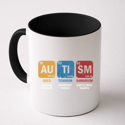 Autism Awareness Elets Periodic Table Asd Chemistry Gift Mug
