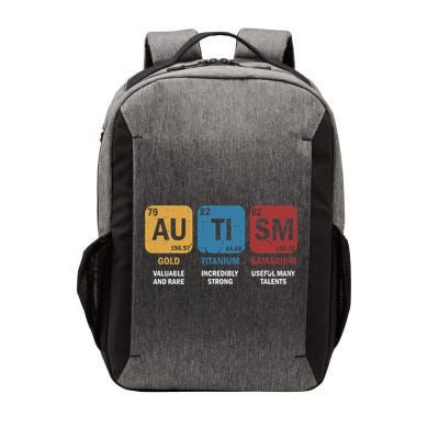 Autism Awareness Elets Periodic Table Asd Chemistry Gift Vector Backpack