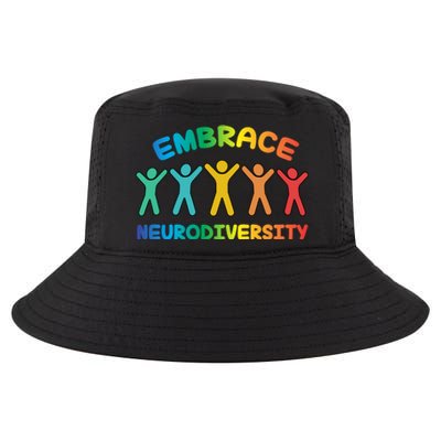 Autism Awareness Embrace Neurodiversity Cool Comfort Performance Bucket Hat