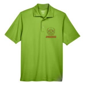 AFG Afghanistan Emblem Men's Origin Performance Pique Polo