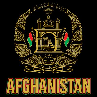 AFG Afghanistan Emblem T-Shirt