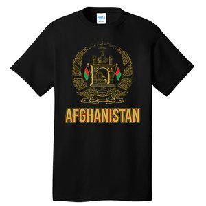 AFG Afghanistan Emblem Tall T-Shirt