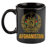AFG Afghanistan Emblem 11oz C Handle Ceramic Mug