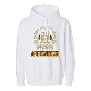 AFG Afghanistan Emblem Garment-Dyed Fleece Hoodie