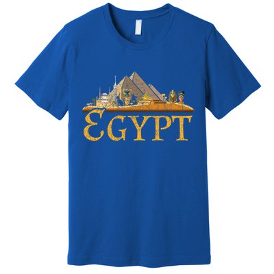 Africa Ancient Egyptian Pyramids Egypt Premium T-Shirt