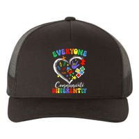 Autism Awareness Everyone Communicate Differently Yupoong Adult 5-Panel Trucker Hat