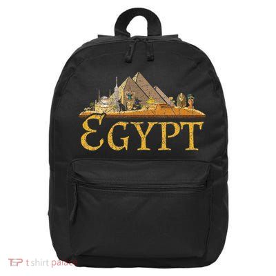 Africa Ancient Egyptian Pyramids Egypt 16 in Basic Backpack